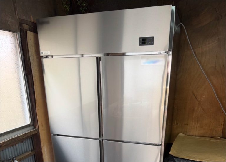 冷凍冷蔵庫の入替と逆相防止リレー設定